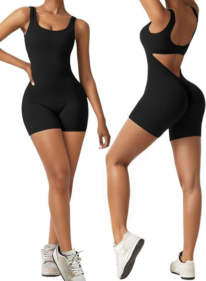 KRIAV™   - VIRAL V-BACK ROMPER