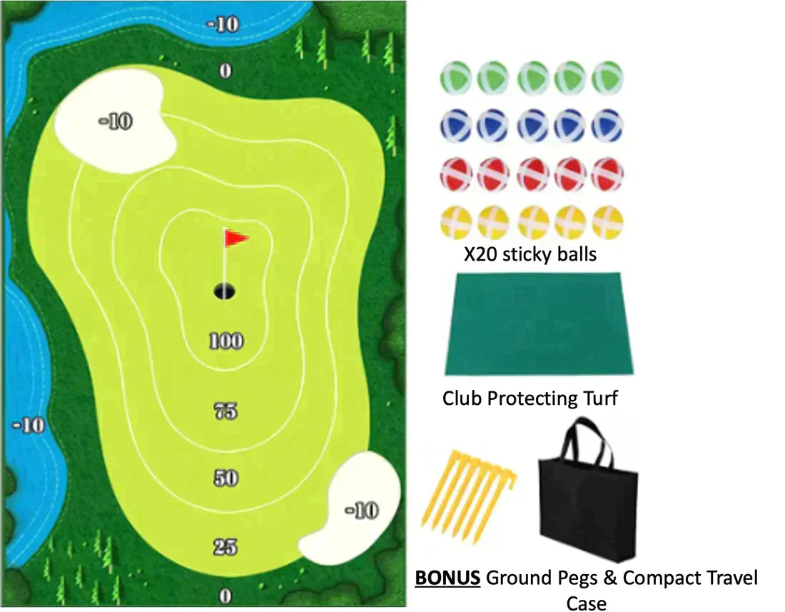 KRIAV™   - ULTIMATE GOLF GAME SET